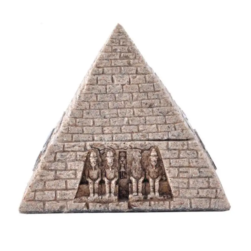 Egyptian Pyramids Statue Creative Home Office Decoration Sculpture Art