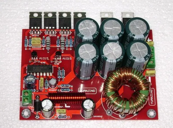 

Output Power 180W car amplifier Boost power supply board Conversion power single DC12V to double DC + -32V