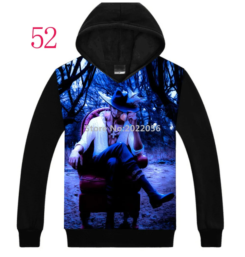Free Shipping NEW Anime Manga One Piece Hoodie Cosplay Sweatshirt Hoodies 52-in Hoodies 