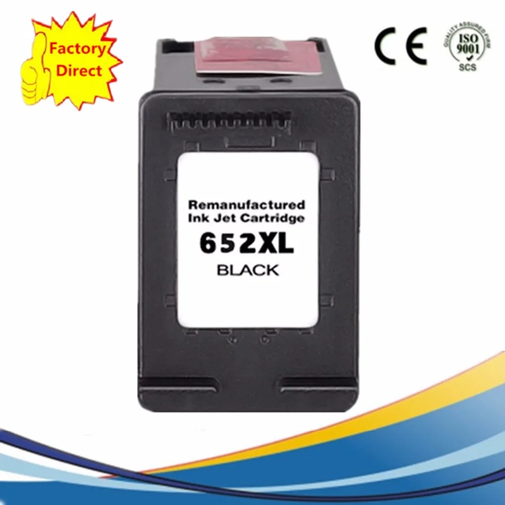 Картриджи с чернилами восстановленные для HP652 XL HP652XL Deskjet Advantage 1015 1515 2515 2545 2645 3515 3545