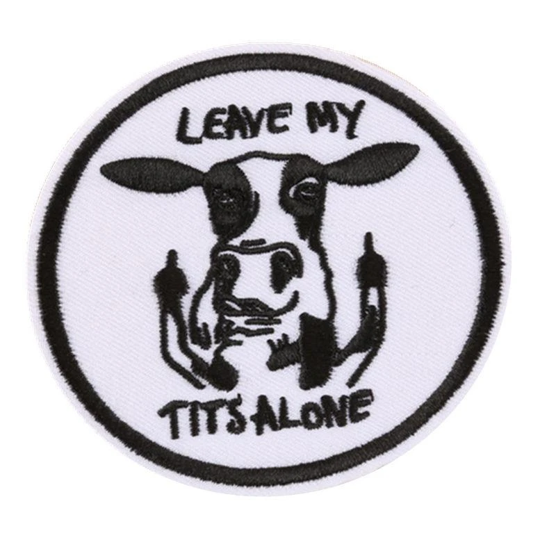 

Custom Embroidered Patch Iron-On/Sew On Applique Customize your own patch no MOQ