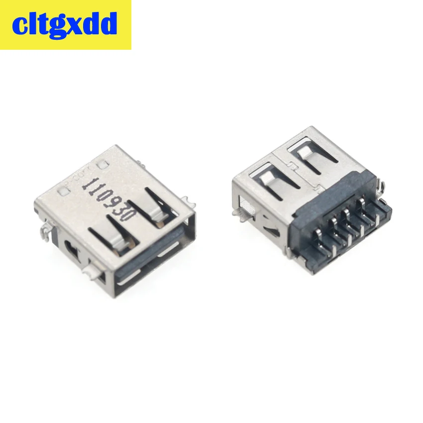 Cltgxdd 2-10 шт. женский USB разъем для lenovo acer Материнская плата Asus ноутбука интерфейс