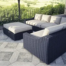 Sigma новейшая плетеная мебель для патио уличные диваны 5 шт. секционный набор