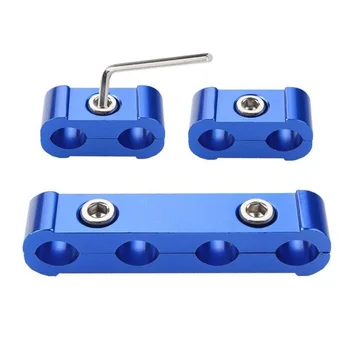 

Spark Separators Plug Wire Leads 12pcs/set Tool 8/9/10mm Engine Looms Clamp Organizer Aluminum