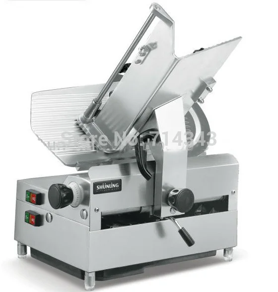 300 мм лезвие коммерческий Рабочий стол полностью автоматическая машина для резки мяса ломтик баранины
