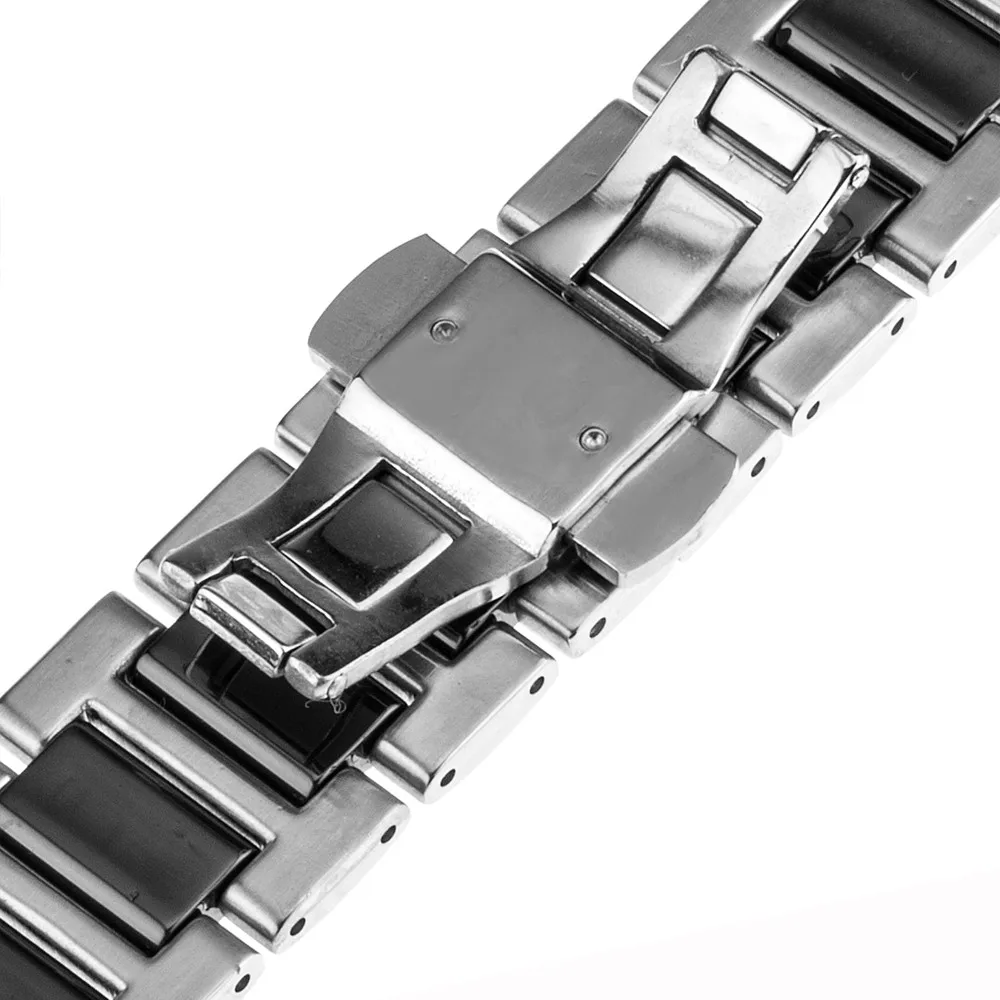 Homens Pulseira de Aço Inoxidável para IWC