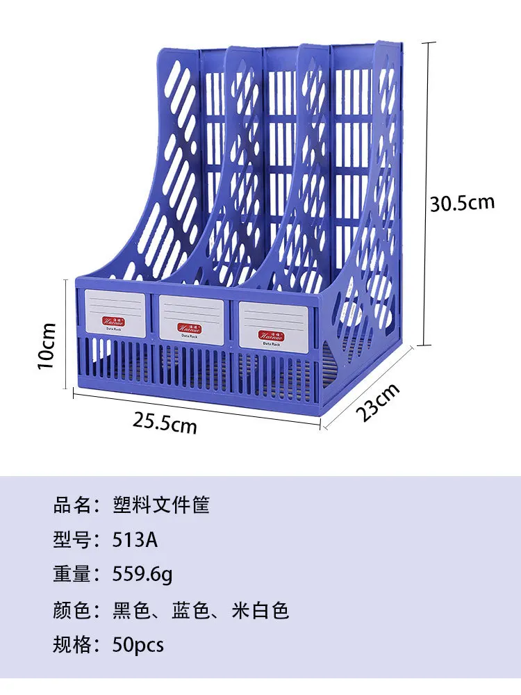 Пластиковый настольный органайзер 3 секции подставка для документов бумажный держатель для книг Органайзер офисные школьные принадлежности канцелярский держатель Органайзер
