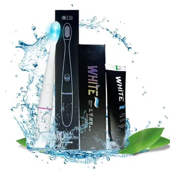

Mrico Wave Sound Waves Blu-ray Technology Toothbrush With Whitening Tooth Gel Teeth Care