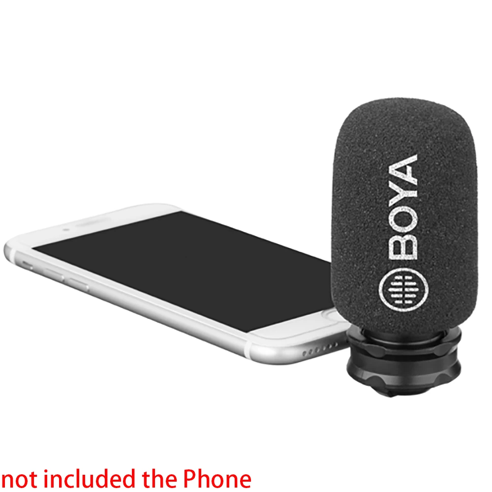 BOYA MIC BY-DM200 для iPhone Lightning BY-DM100 с портом type-C для записи BY-M1 3,5 мм BY-M1DM двойной всенаправленный петличный