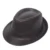 PU Leather Fedora Hats Vintage Jazz Cap Cowboy Gentleman Bowler Short Brim Floppy Trilby Panama Hat Hip Hop Black Cap Men Women 7