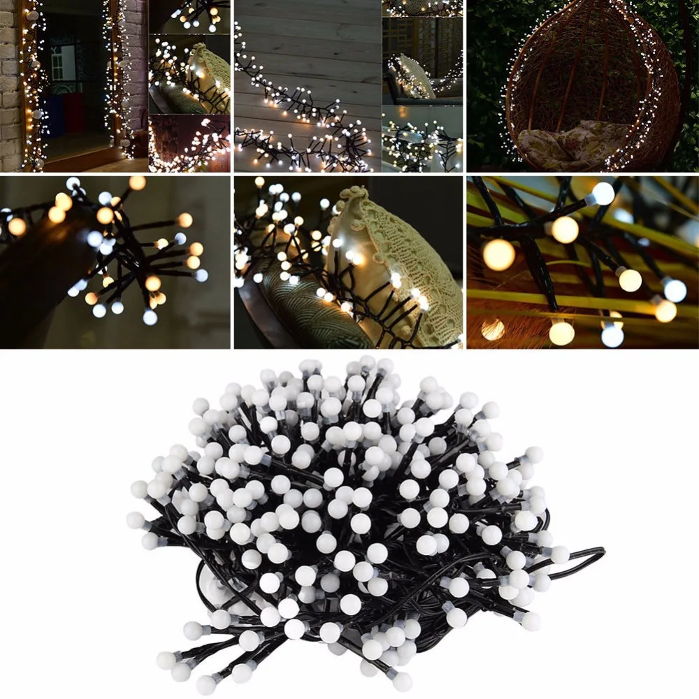 

400 LEDs String Light Firecracker Rattan Led Curtain 3M Fairy String Light for Christmas Wedding Home Garden Party Decor US Plug