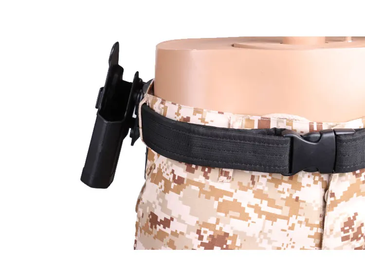 ABS Пластик на открытом воздухе велосипед ручки крышки Тактический военный пистолет кобура для страйкбола пистолет CQC Ремень Кобура Подходит Glock G17 19