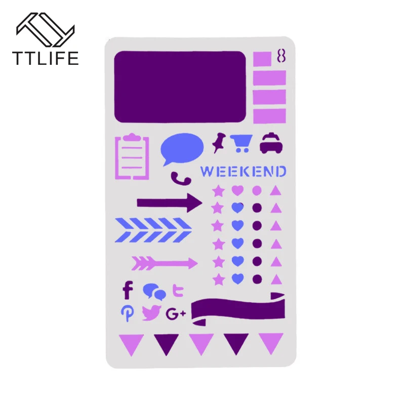 TTLIFE кофе капучино бариста искусство трафареты украшения резьба инструменты Кафе