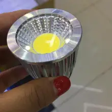 Популярный светодиодный лампы, GU10 патрон, теплый белый свет, холодный белый свет, 7 Вт светодиодный лампы без регулируемой яркостью освещения, кариманный Фонарик лампы для комнатных растений