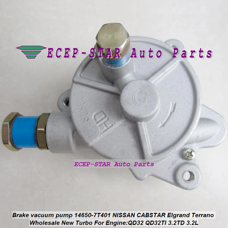 Тормозной вакуумный насос 146507T401 14650-7T401 14650 7T401 для NISSAN CABSTAR Elgrand Terrano двигатель QD32 QD 32TI QD32TI 3.2TD 3.2L