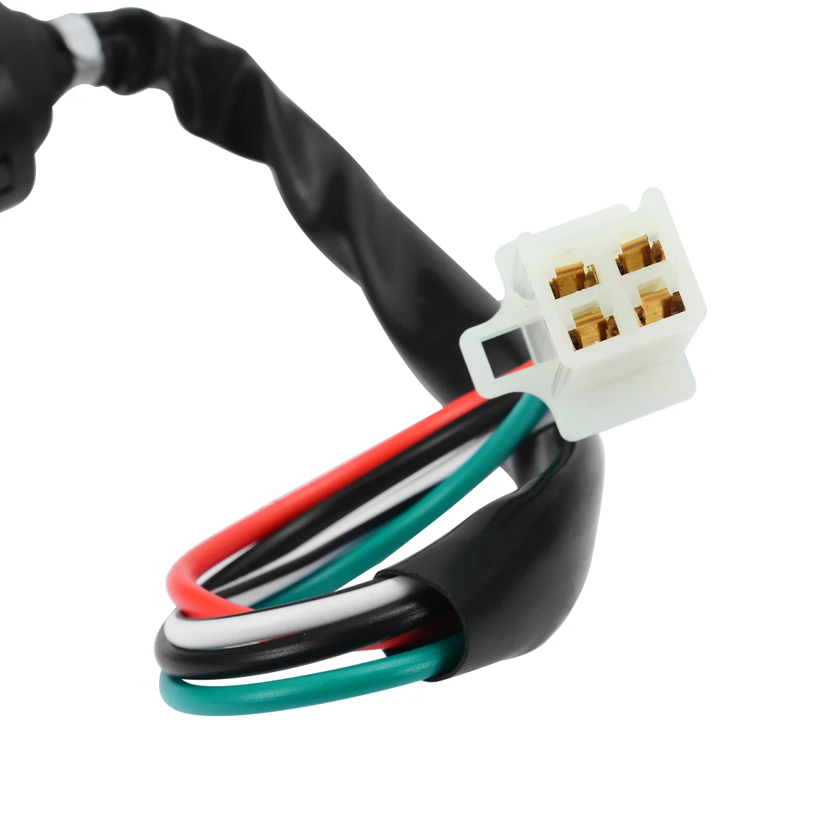 Mayitr 1PC 4 Wire Black ATV Ignition Switch 2 Keys 50-250CC For Motorbike ATV Quad Dirt Bike