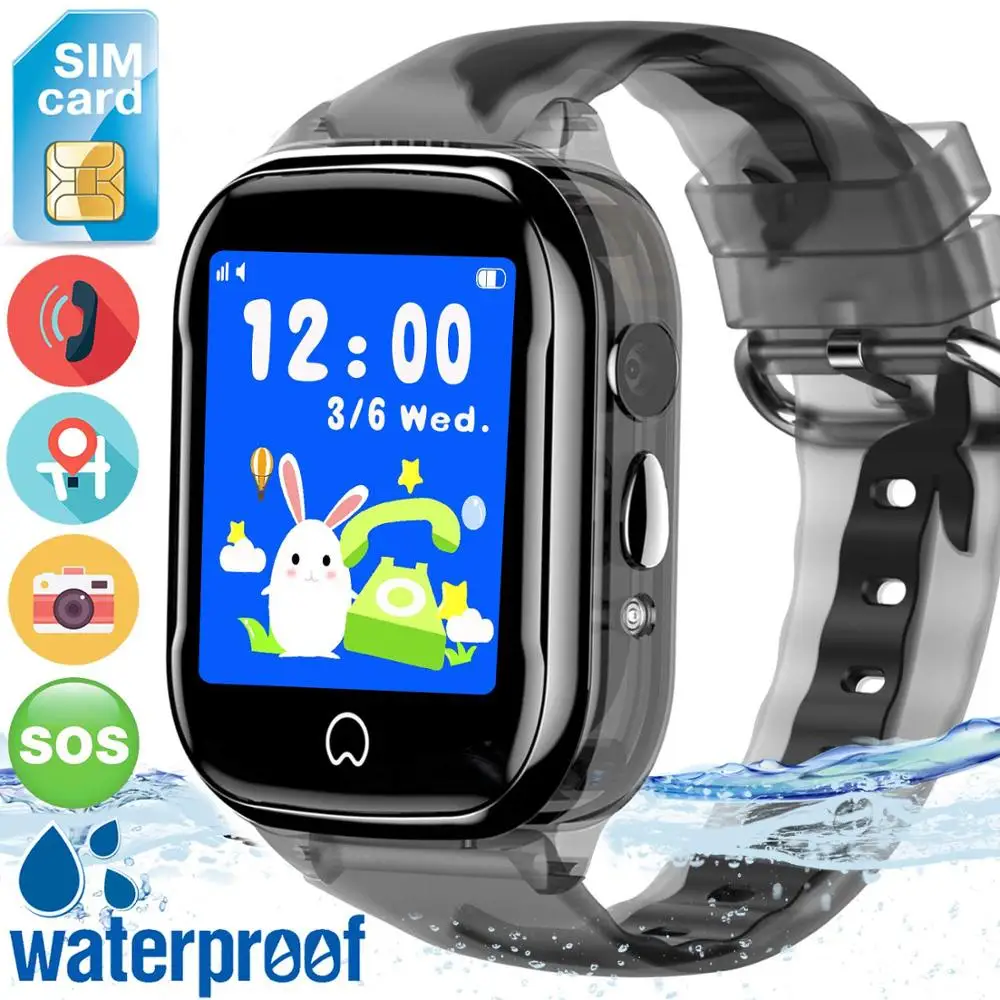 

GPS Smart Kids Watch K21 Waterproof GPS Locating Voice Chat with Camera for Child Baby Students Sports Smart Watch PK DF31G