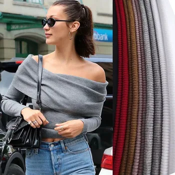 

Autumn Winter Sweater Women 2019 Knit High Elastic High Quality Women Fashion Europen Knitwear Clothes Jersey Navidad Sexy C0236