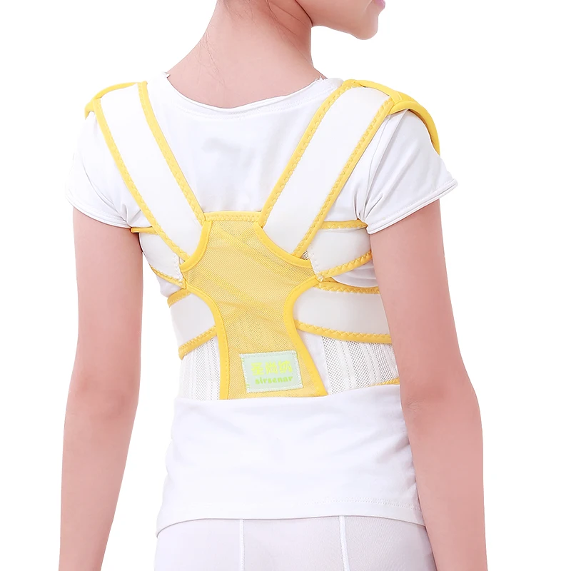 

Breathable folded kyphosis correction brace belt for children Back Support Shoulder Belt Children Kyphosis correction
