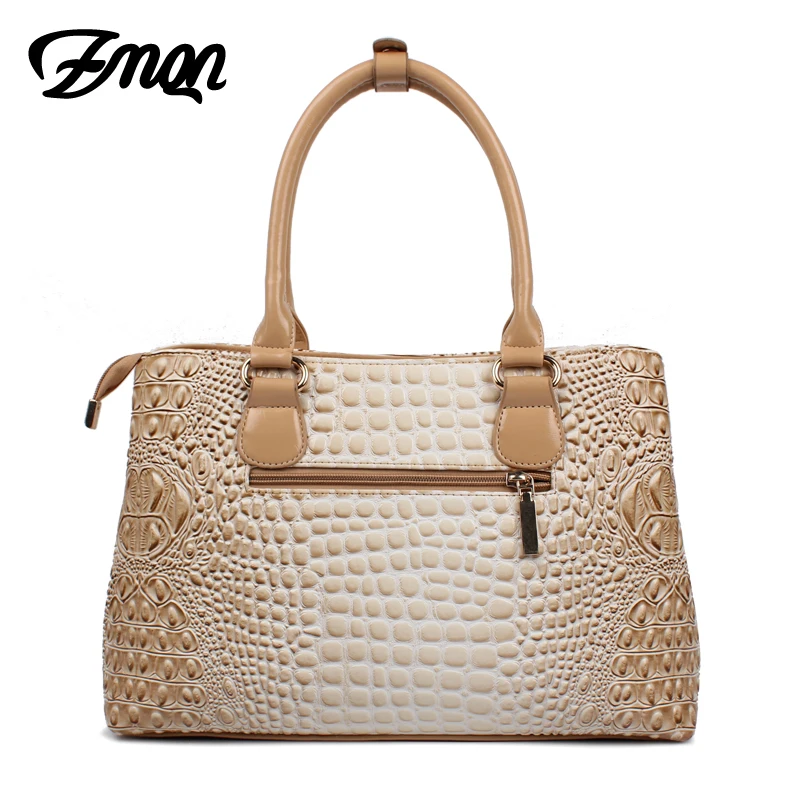 ZMQN Luxury Handbags Women Bags Designer Bags For Women 2019 Fashion Crocodile Leather Tote Bags Handbag Women Famous Brand A804 ZMQN Luxury Handbags Women Bags Designer Bags For Women 2019 Fashion Crocodile Leather Tote Bags Handbag Women Famous Brand A804
