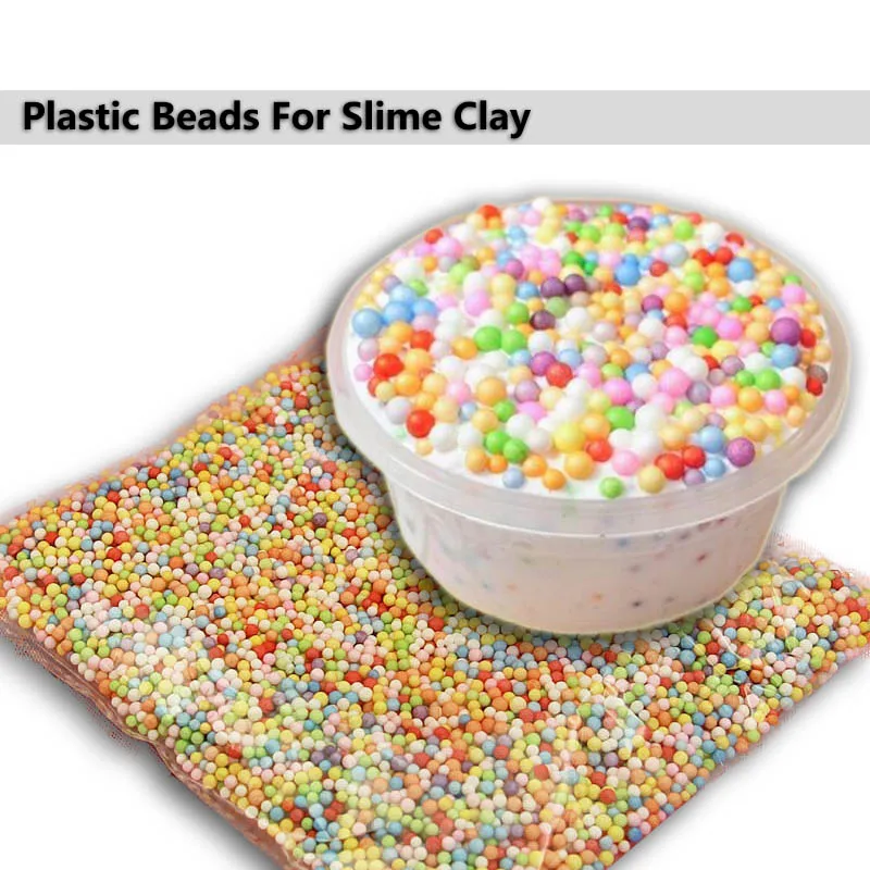 New Styrofoam Polystyrene Kids Assorted Balls Foam Beads Colorful Filler