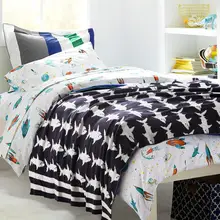 Вязаное одеяло с акулой, Хлопковое одеяло с геометрическими нитями, одеяло для дивана, кровати, автомобиля, самолета, двусторонний мягкий коврик для взрослых и детей