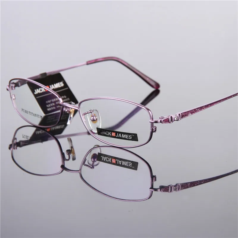 

Titanium Eyeglasses Frame Women Full Myopia Glasses Prescription Designer Optical 299