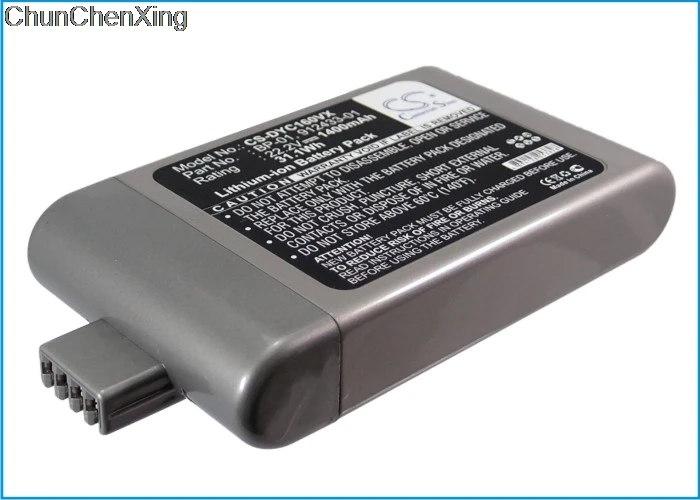 Аккумулятор Cameron Sino 1400mAh 912433 01 BP для Dyson D12 беспроводной Вакуумный DC16 DC 16 Animal Handheld