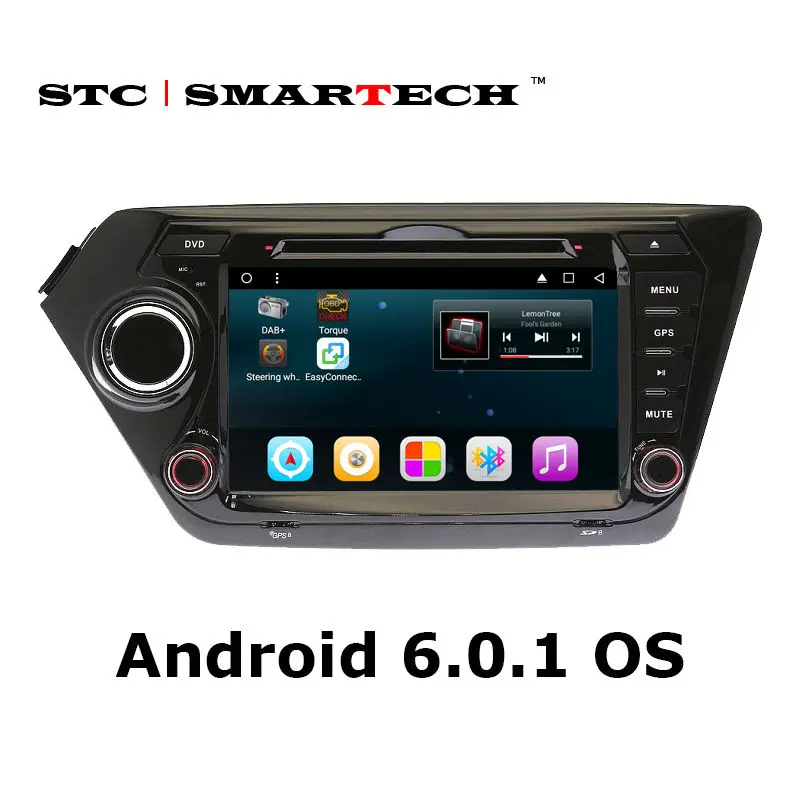 SMARTECH Car Multimedia DVD player for KIA K2 RIO 8 inch Android 6 0 1 Car