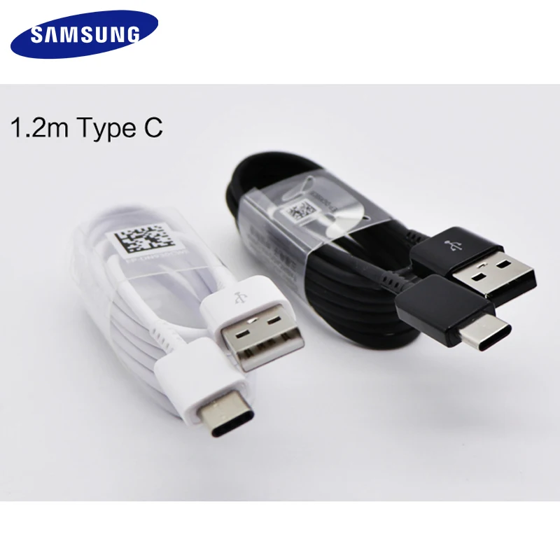 Samsung S9 S8 S 9 Plus Original Fast Charger Type C Cable
