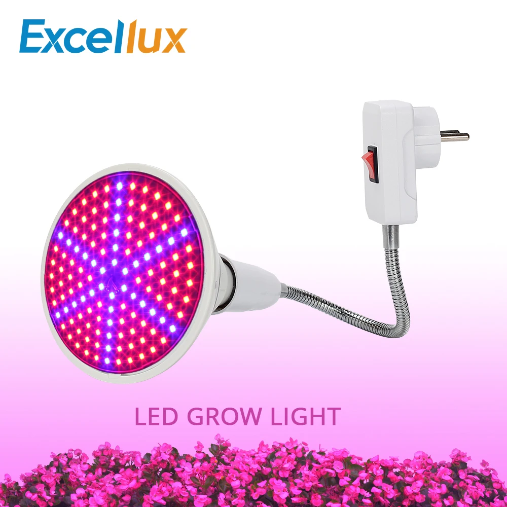 

1Set LED Grow Light 360 Degrees 126leds Flexible Lamp Holder Clip LED Plant Growth Light for Indoor or Desktop Plants phyto lamp