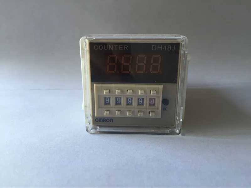 

DH48J 1-999900 LED Display Programmable Digital Counter Relay AC/DC12V 50/60Hz