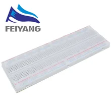 3,3 В/5 В MB-102 макетная плата силовой модуль+ 400 830 точек без пайки прототип хлебная плата комплект+ 65 гибкий соединительный провод