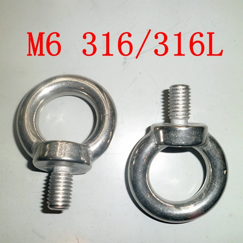 M6 Authentic 316/316L Marine Grade Seaworthy Stainless Steel Machinery