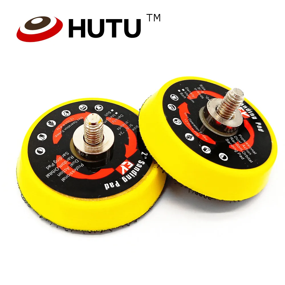 

2inch sanding Pad Abrasive Disc Polishing Buffing Pad Backer Plastic Backer Pads for Air Sander Car Polisher