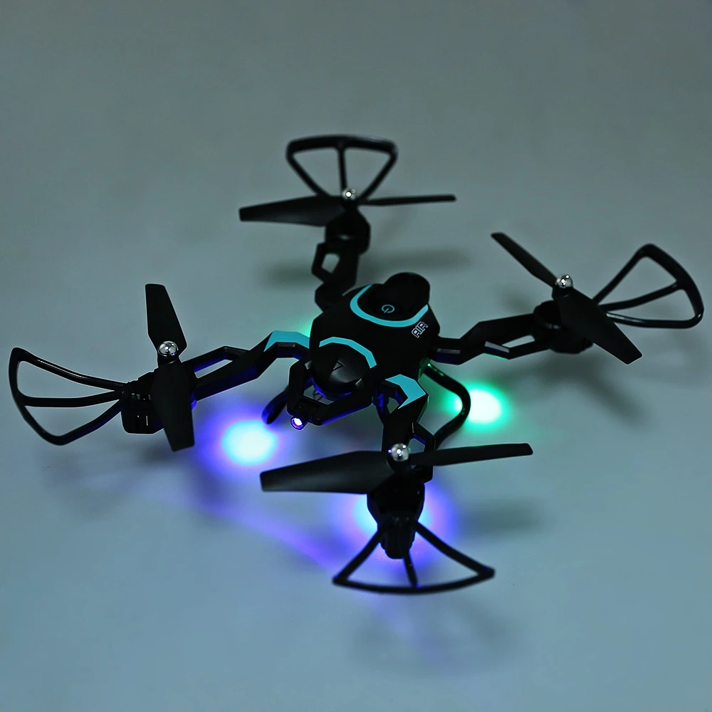 KidoME вертолет WI FI FPV QZ S8 Складная RC Дроны с Камера HD 2MP RTF Air Пресс высота Удержание