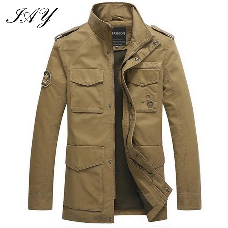 abrigos de hombre estilo militar