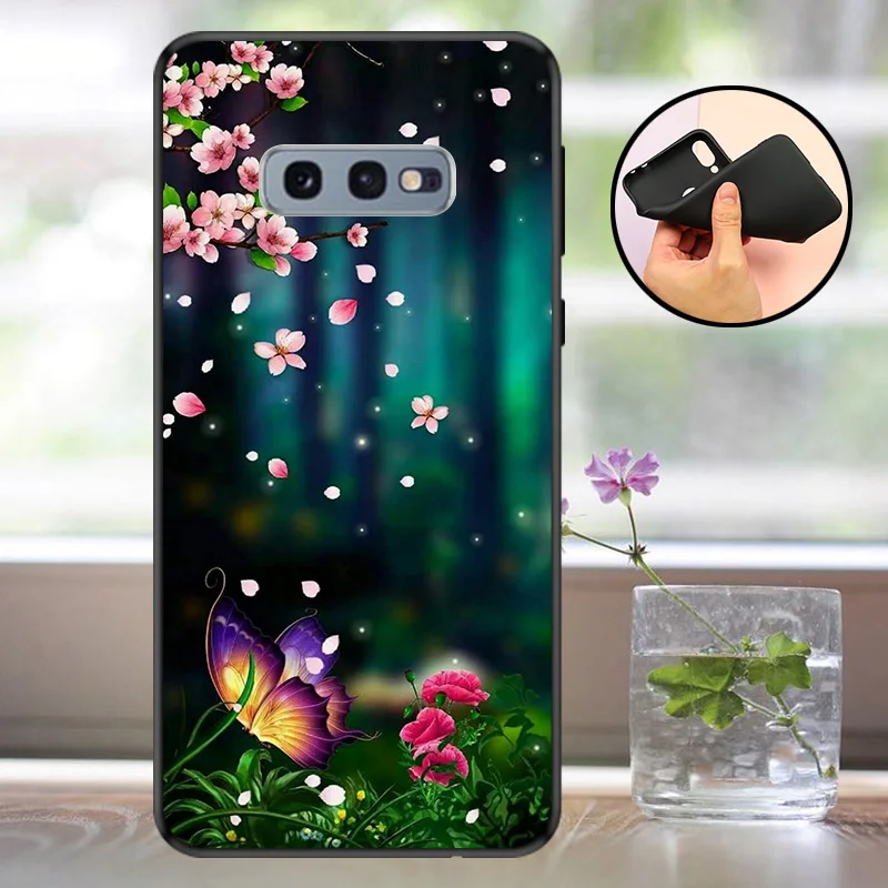 Матовый чехол для samsung S10E чехол силиконовый бампер samsung Galaxy S10E S 10E Coque для чехол для телефона samsung S10E мягкий чехол - Цвет: ZHD