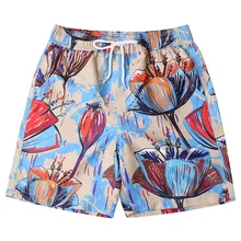 Для мужчин летние модные шорты для купания быстросохнущая пляжные сёрфинг бег Watershort Высокое качество Горячая Распродажа W415