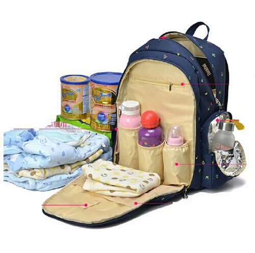 

7 Colors 2019 Functional Maternity Backpack Baby Diaper Bags Nappy Changing Bags For Travel Mother Mummy With Big Capacity