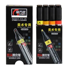 Маркеры 12/24/36 на спиртовой основе с двойным наконечником, профессиональное качество чернил для рисования манги, скетчей