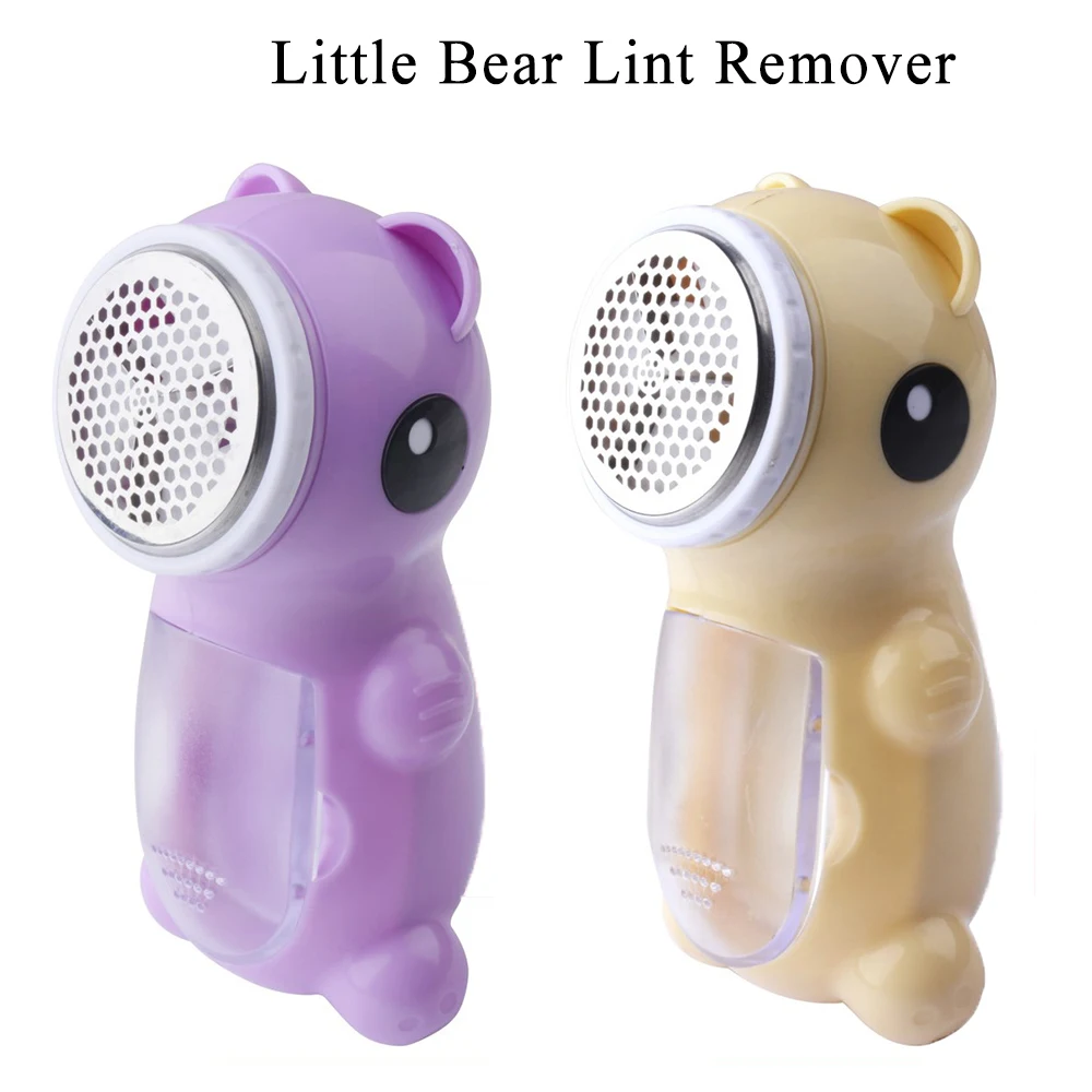 Mini Bear Lint Remover Electric Removers профессиональная машинка для удаления катышков с одежды свитера пальто лезвие
