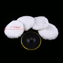 POSSBAY 5 шт./лот 7 дюймов Полировочная Подушка Авто полировочное колесо комплект буфера с отделкой кристаллами переходное колесо комплект буферный набор