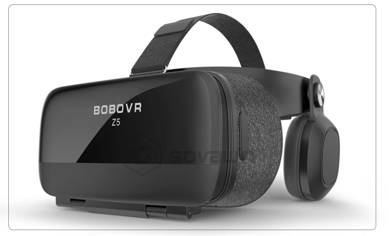 BOBOVR Z5 VR очки 3D Виртуальная реальность картонный шлем для Iphone Android смартфон с vr пультом дистанционного управления