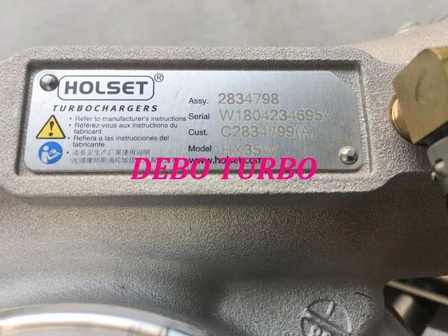 NEW GENUINE HOLSET HX35W 2834798 2834799 2834823 3782904 3767251 