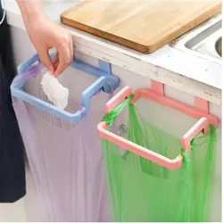 Лидер продаж Пластик висит мусорный мешок для мусора подставка держатель для кухонных полотенец шкаф, вешалка задняя дверь вешалка для
