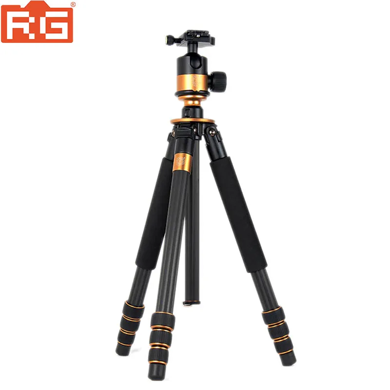 QZSD Q1000C Carbon Fiber Professional Tripod For DSLR Camera Tripods