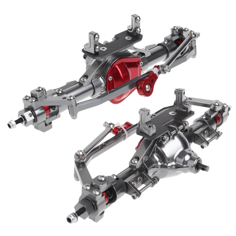 

1/10 Car Front And Rear Axle Set for 1:10 RC Car Crawler AXIAL SCX10 RC4WD D90