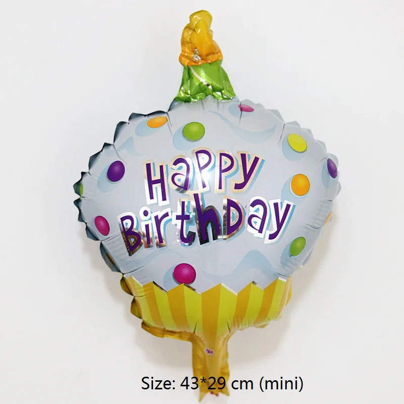 Высокое качество попкорн фольги воздушный шар золотой день рождения украшения пирожное пончик пиццы баллон мультфильм гамбургер дети подарок игрушка надувать - Цвет: 8