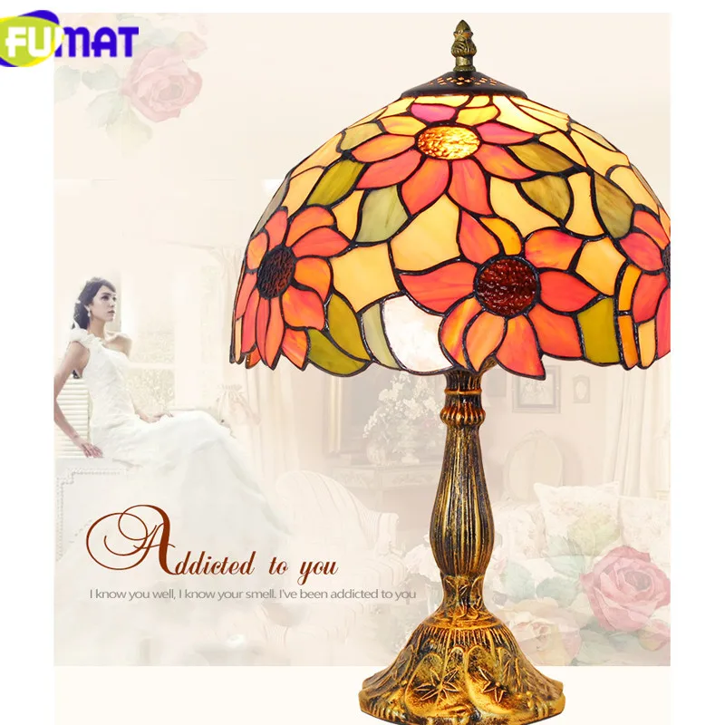 Tiffany Stained Glass Table Lamp4
